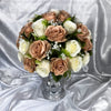 Stunning 1 of 1 Beige & Ivory 360 Flowerhead & Vase Arrangement - 55CM Height