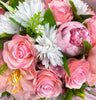 Stunning 1 of 1 Pink & White 360 Flowerhead & Vase Arrangement - 55CM Height