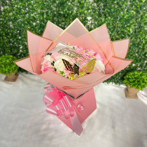 Make Your Own 24 Rose Box Bouquet - Perfect Petals UK