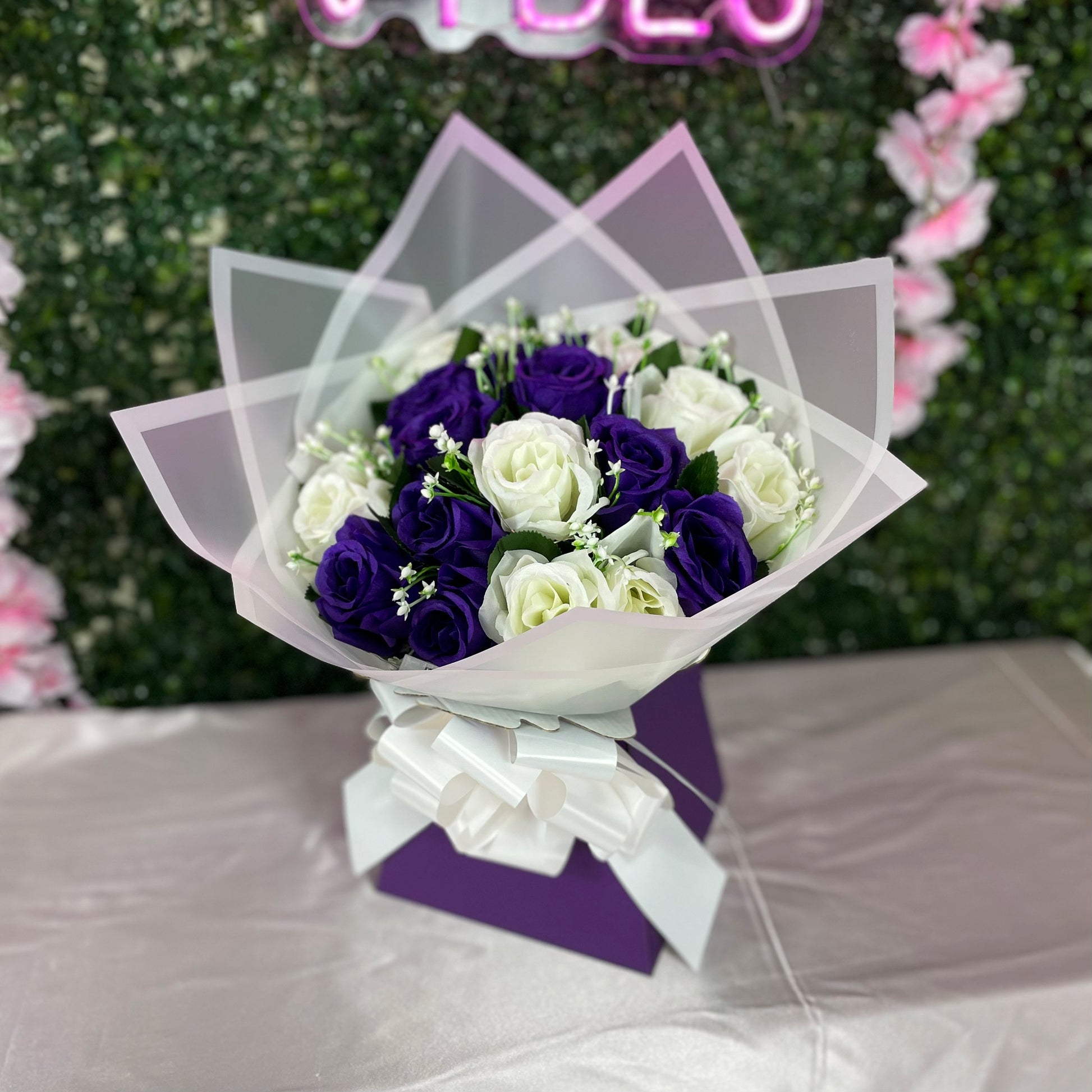 Make Your Own Mix Rose Box Bouquet - Perfect Petals UK